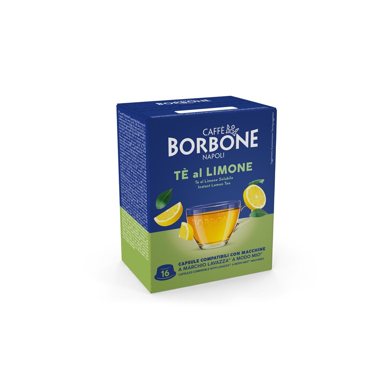 Capsule Zenzero e Limone 16pz Solubili A Modo Mio