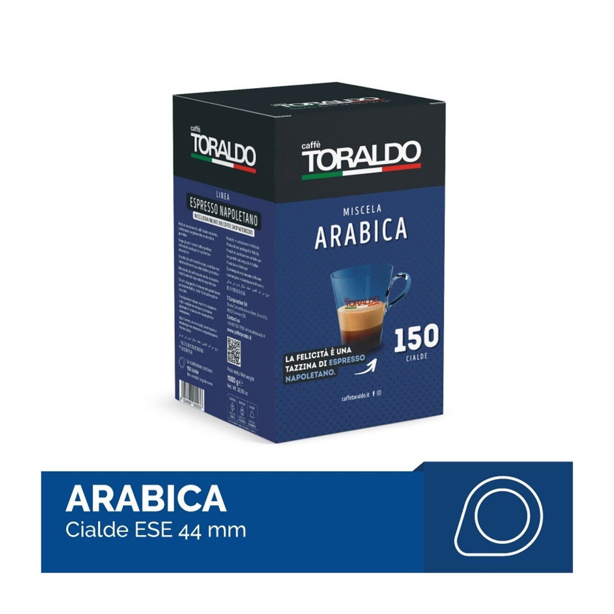 Toraldo Arabica 150pz