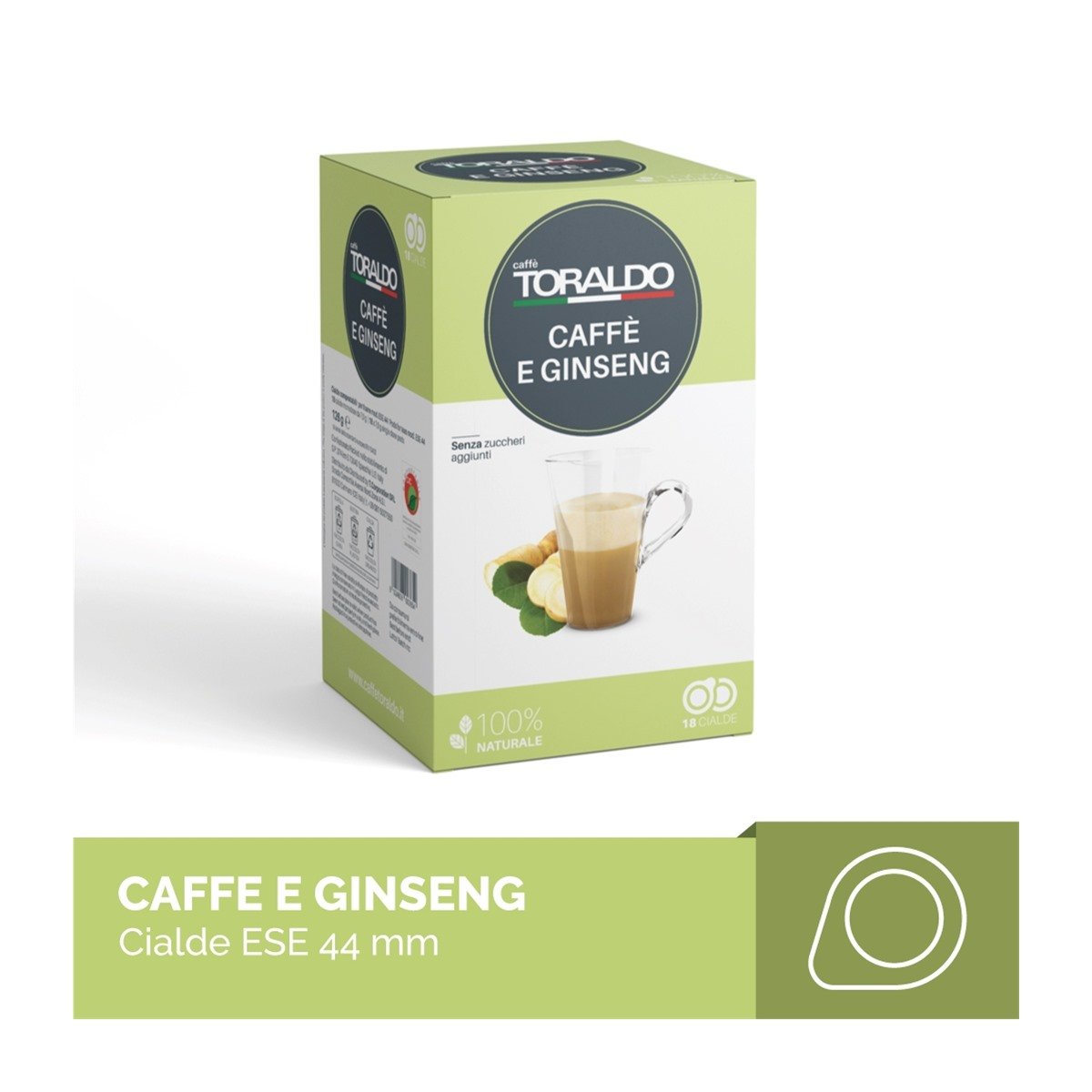 Cialde Caffè Ginseng 18pz