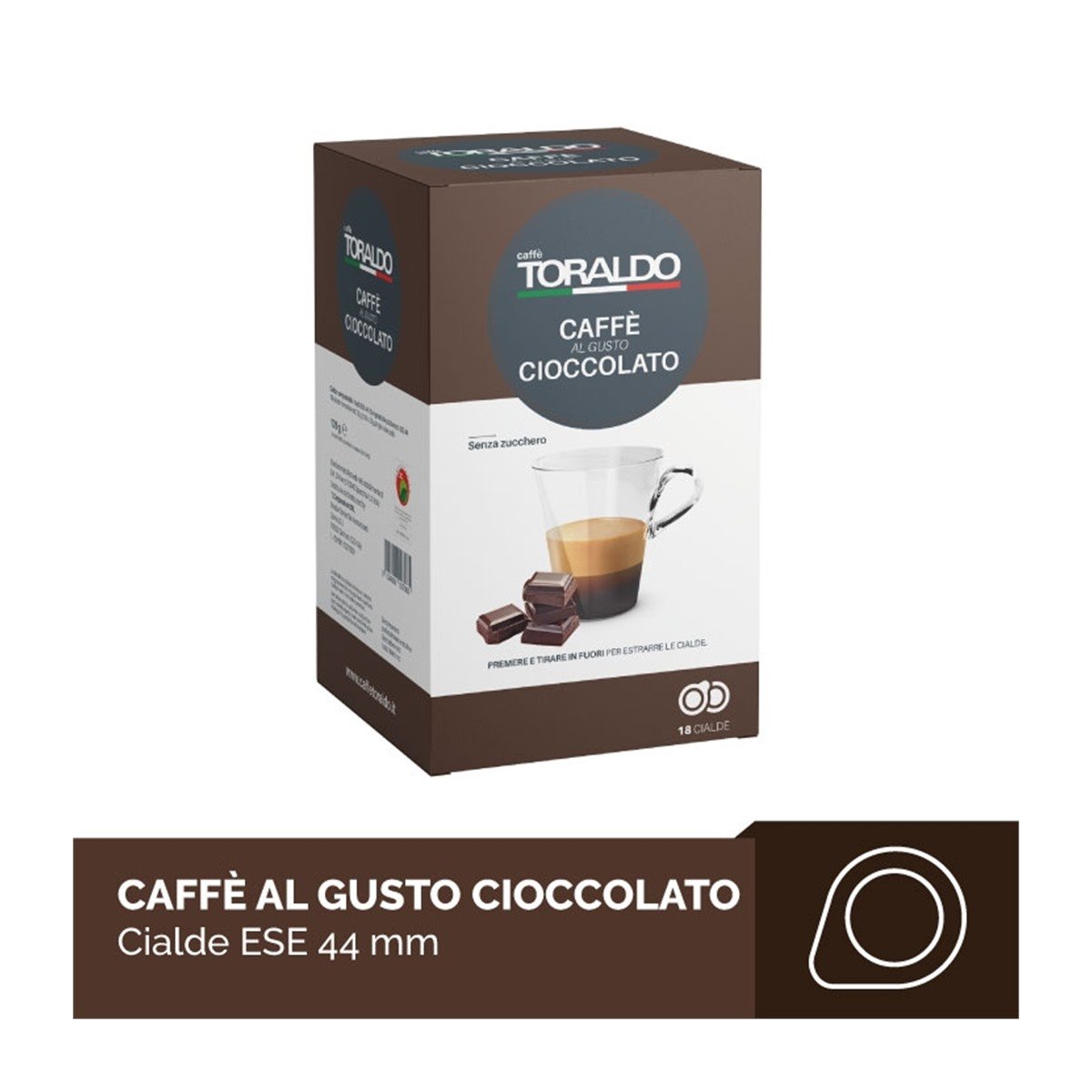 Cialde Caffè Cioccolato 18pz