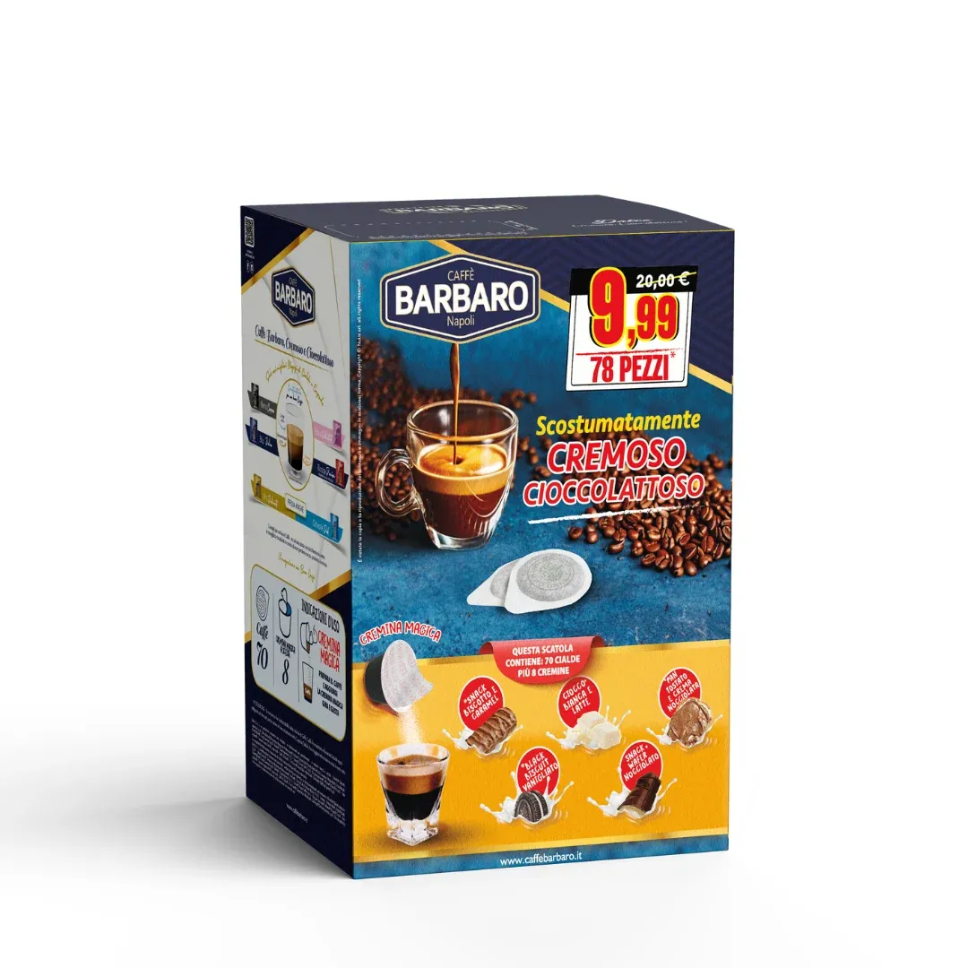 Barbaro Blu Cialda 70
